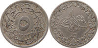EGYPT 5/10 QIRSH Abdul Hamid II. (1876-1909) -