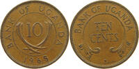 UGANDA 10 CENTS -