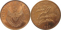 RWANDA 5 FRANCS -