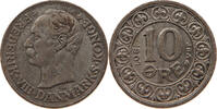 DENMARK 10 ÖRE Frederik VIII. 1906-1912 -