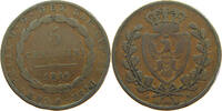 ITALY STATES SARDINIA 5 CENTESIMI Carlo Felice 1821-1831 -