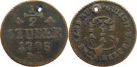 JÜLICH BERG 1/2 STÜBER Karl Theodor (1742-1799) -