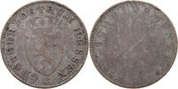 HESSEN DARMSTADT 6 KREUZER Ludwig II. 1830-1848 -