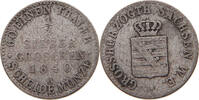 SACHSEN WEIMAR EISENACH 1/2 GROSCHEN Carl Friedrich 1828-1853 -
