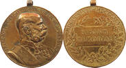 HAUS HABSBURG MEDAILLE 1898 FRANZ JOSEPH I. 1848-1916 VF