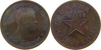GHANA 1/2 PENNY -
