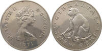 GIBRALTAR 25 PENCE Elizabeth II. (1952-2022) -