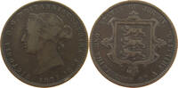 JERSEY 1/13 SHILLING Victoria 1837-1901 -