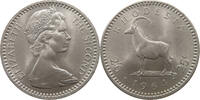 RHODESIA 25 CENTS Elizabeth II. (1952-2022) -