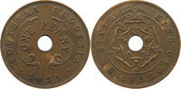 RHODESIA PENNY George VI. (1936-1952) -