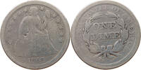 UNITED STATES OF AMERICA DIME SEATED LIBERTY -