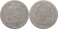 UNITED STATES OF AMERICA DIME SEATED LIBERTY -
