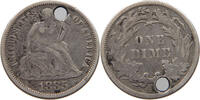 UNITED STATES OF AMERICA DIME 1885 SEATED LIBERTY S 35,00 EUR  plus 5,99 EUR verzending