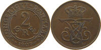 DENMARK 2 ÖRE Frederik VIII. (1906-1912) -