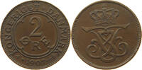 DENMARK 2 ÖRE 1907 Frederik VIII. (1906-1912) SS 14,00 EUR  plus 5,99 EUR verzending