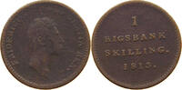 DENMARK RIGSBANKSKILLING 1813 Frederik VI. 1808-1839. S 20,00 EUR  plus 5,99 EUR verzending
