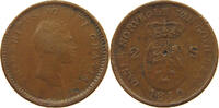 DENMARK 2 SKILLING Frederik VI. 1808-1839. -