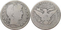 UNITED STATES OF AMERICA 1/2 DOLLAR BARBER -