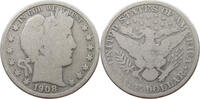 UNITED STATES OF AMERICA 1/2 DOLLAR BARBER -