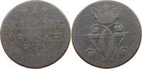 DENMARK SKILLING Christian VII. (1766-1808) -