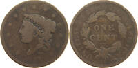 UNITED STATES OF AMERICA LARGE CENT Coronet Head -