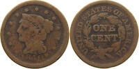UNITED STATES OF AMERICA CENT BRAIDED HEAD -