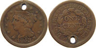 UNITED STATES OF AMERICA CENT BRAIDED HEAD -