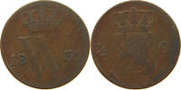NETHERLANDS 1/2 CENT WILLEM I. 1815-1840 -