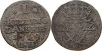 DENMARK SKILLING Frederik IV. 1699-1730 -