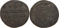 DENMARK SKILLING Frederik IV. 1699-1730 -