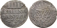 DENMARK 4 SKILLING Friedrich IV. (1699-1730) -