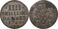 DENMARK 4 SKILLING Friedrich IV. (1699-1730) -