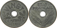 FRANCE 20 CENTIMES SMALLER HOLE -