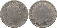 FRANCE 50 CENTIMES 1847 A LOUIS PHILIPPE I. (1830-1848) S 28,00 EUR  plus 5,99 EUR verzending