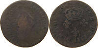 FRANCE 4 DENIERS 1696 BB Louis XIV. (1643–1715) S 15,00 EUR  plus 5,99 EUR verzending