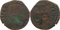 ITALY STATES NAPLES 3 CAVALLI FELIPE II 1554-1598 -