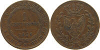 ITALY STATES SARDINIA CENTESIMO Carlo Felice 1821-1831 -