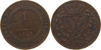 ITALY STATES SARDINIA CENTESIMO Carlo Felice 1821-1831 -