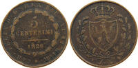 ITALY STATES SARDINIA 5 CENTESIMI Carlo Felice 1821-1831 -