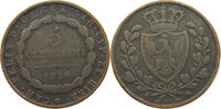 ITALY STATES SARDINIA 5 CENTESIMI Carlo Felice 1821-1831 -