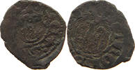 ITALY STATES SICILY DENARO ALFONSO ARAGON 1416-1458 -