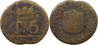 ITALY STATES NAPLES 5 TORNESI Ferdinando IV (I) di Borbone, 1759-1816 -