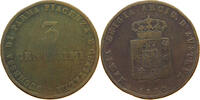 ITALY STATES PARMA 3 CENTESIMI -
