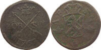 SWEDEN 2 ÖRE Adolf Friedrich (1751-1771) -