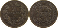 LUXEMBOURG 2 1/2 CENTIMES Adolph 1890 - 1905 -