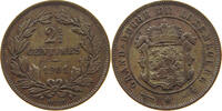 LUXEMBOURG 2 1/2 CENTIMES Adolph 1890 - 1905 -
