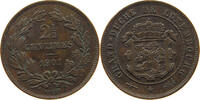 LUXEMBOURG 2 1/2 CENTIMES Adolph 1890 - 1905 -