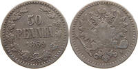 FINLAND 50 PENNIÄ Alexander II (1855-1881) RARE -