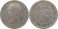 SPAIN 50 CENTIMOS Alfonso XIII. (1886–1941) -