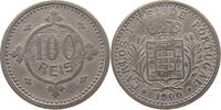 PORTUGAL 100 REIS CARLOS I. (1889-1908) -
